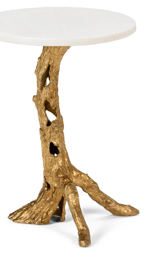 Wildwood Furniture 490061 Woody Side Table Gold Wildwood Furniture 490061 Woody Side Table Gold