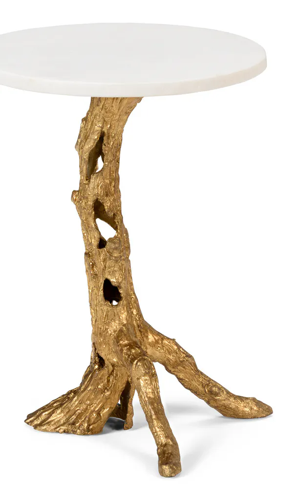 Wildwood Furniture 490061 Woody Side Table Gold Wildwood Furniture 490061 Woody Side Table Gold