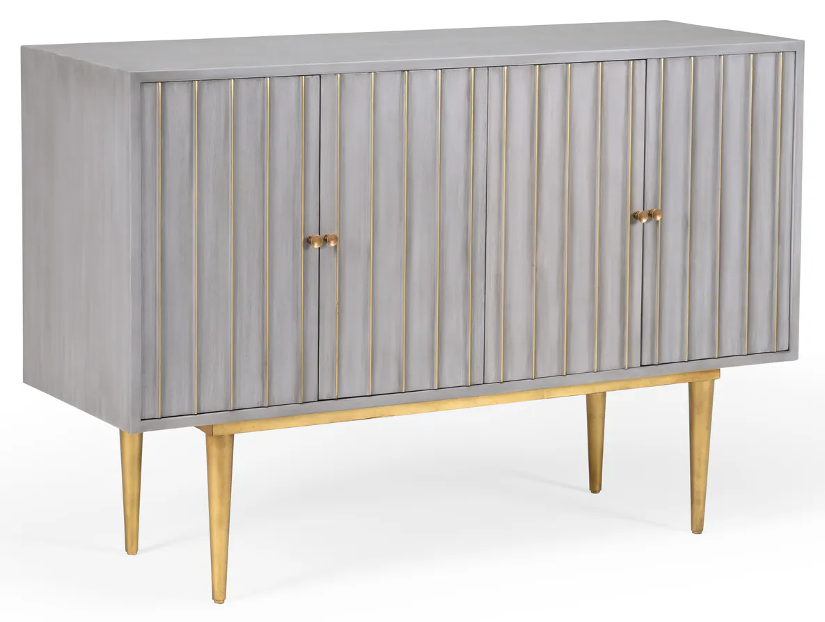 Wildwood Furniture 490108 Delphine Cabinet Gray Wildwood Furniture 490108 Delphine Cabinet Gray
