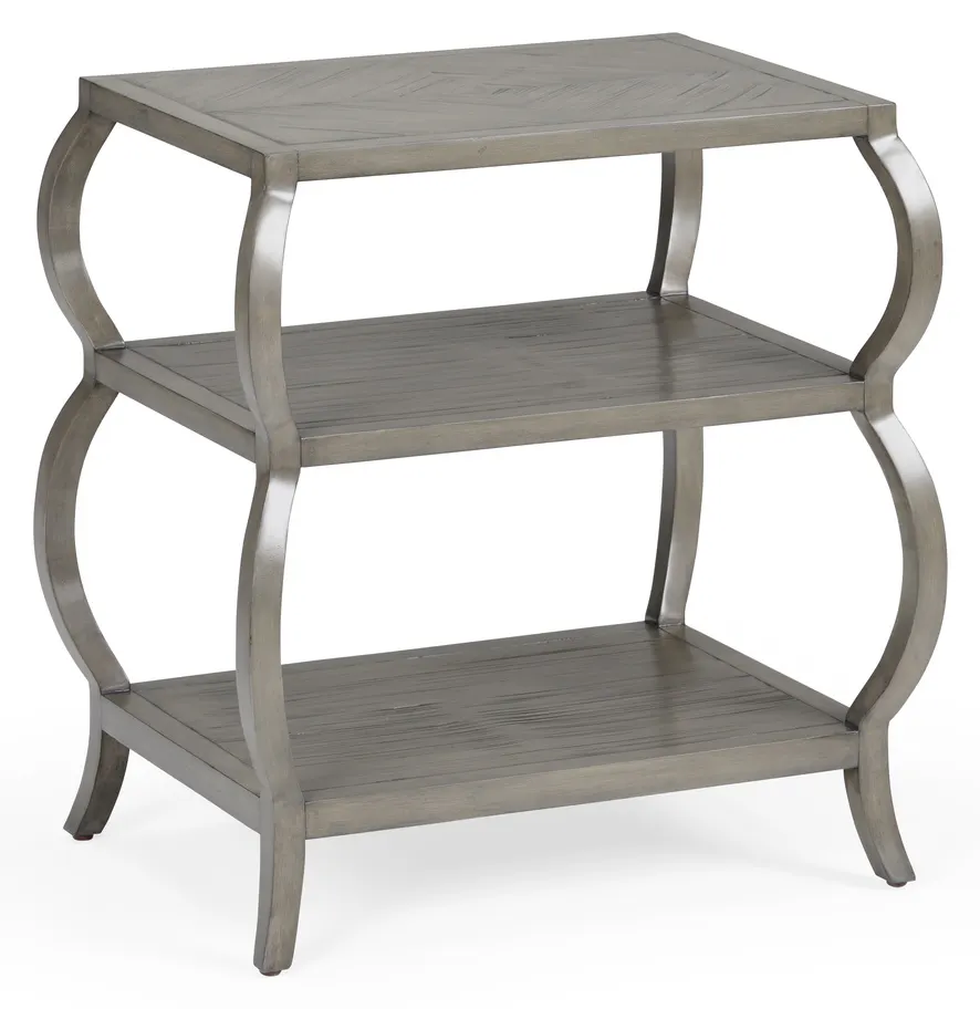 Wildwood Furniture 490123 Kate Tiered Table Gray Wildwood Furniture 490123 Kate Tiered Table Gray