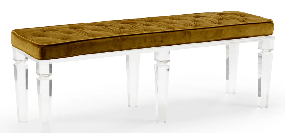 Wildwood Furniture 490170 Greta Bench Velvet Wildwood Furniture 490170 Greta Bench Velvet
