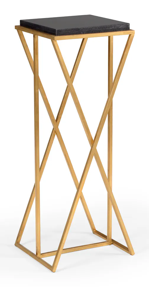 Wildwood Furniture 490206 Malcolm Pedestal Gold Wildwood Furniture 490206 Malcolm Pedestal Gold