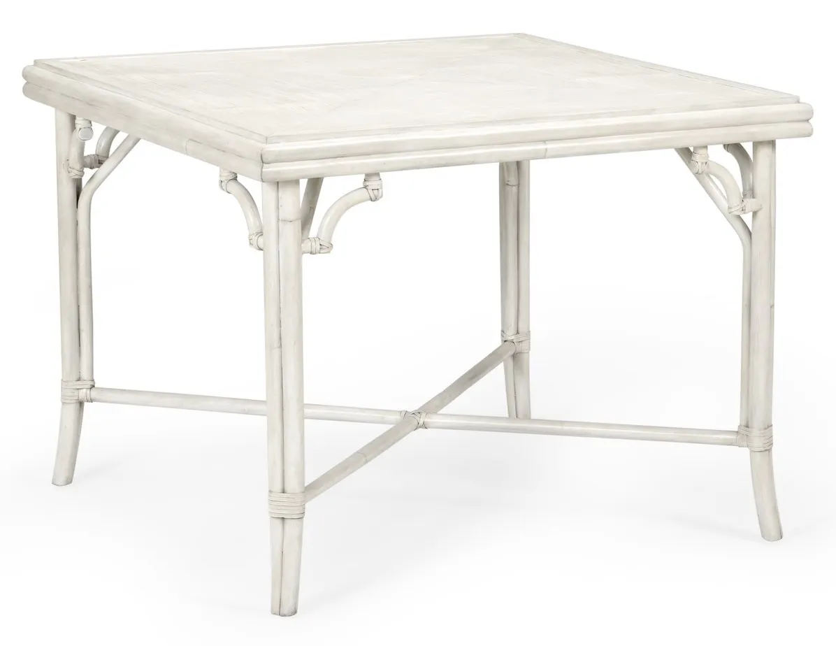 Wildwood Furniture 490277 Boca Game Table Whitewashed