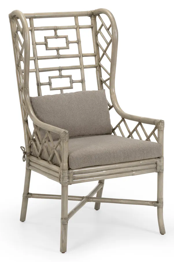Wildwood Furniture 490371 Gwyneth Wing Chair Gray Wildwood Furniture 490371 Gwyneth Wing Chair Gray