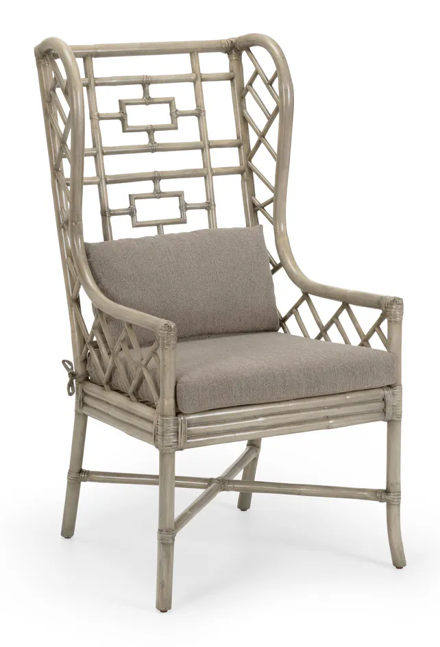 Wildwood Furniture 490371 Gwyneth Wing Chair Gray Wildwood Furniture 490371 Gwyneth Wing Chair Gray