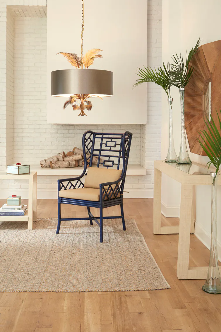 Wildwood Furniture 490373 Gwyneth Wing Chair Indigo Wildwood Furniture 490373 Gwyneth Wing Chair Indigo
