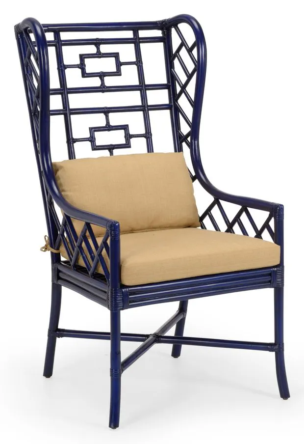Wildwood Furniture 490373 Gwyneth Wing Chair Indigo