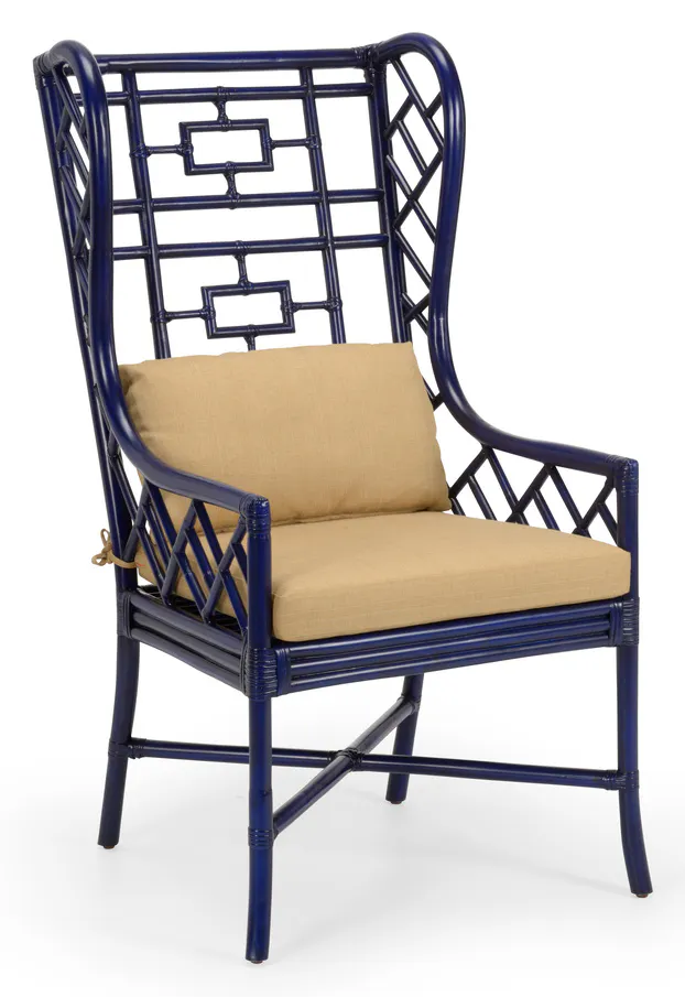 Wildwood Furniture 490373 Gwyneth Wing Chair Indigo Wildwood Furniture 490373 Gwyneth Wing Chair Indigo
