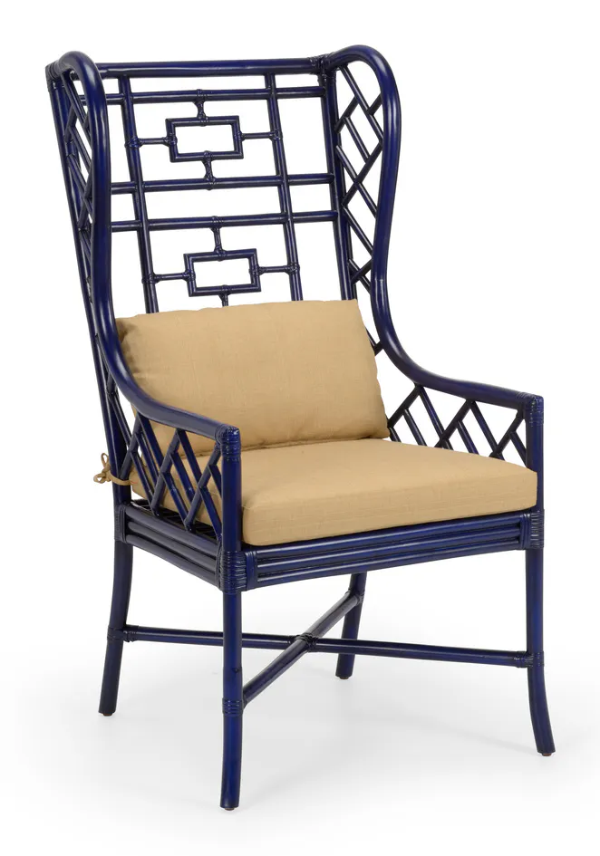 Wildwood Furniture 490373 Gwyneth Wing Chair Indigo Wildwood Furniture 490373 Gwyneth Wing Chair Indigo