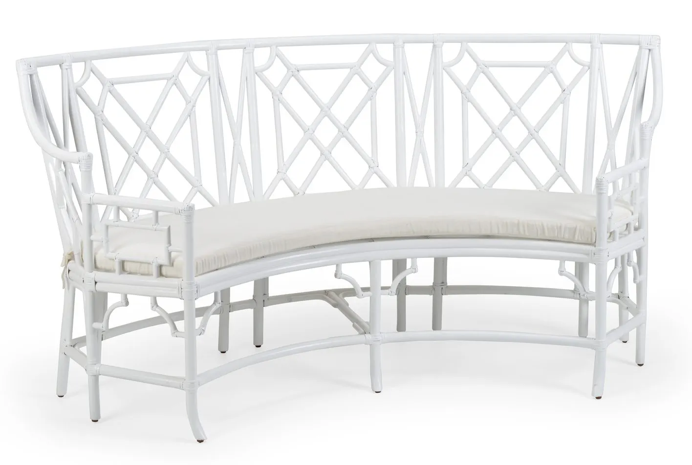Wildwood Furniture 490467 Wild Palm Settee White