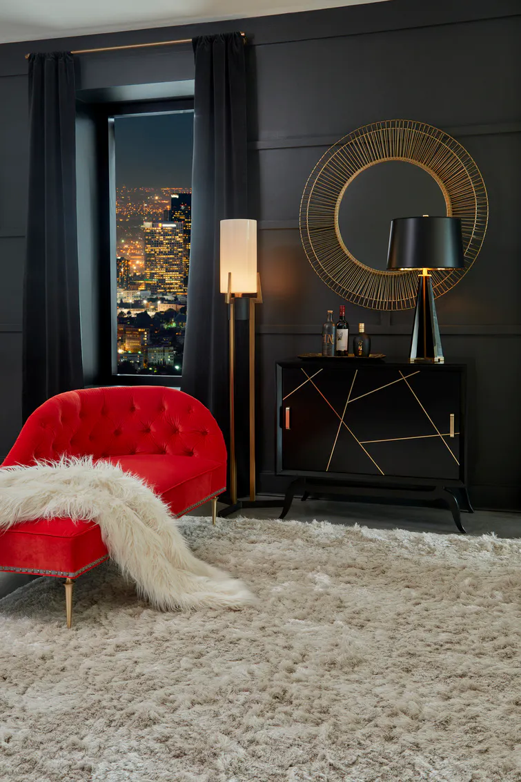 Wildwood Furniture 490477 Sinatra Drinks Cabinet Black Wildwood Furniture 490477 Sinatra Drinks Cabinet Black