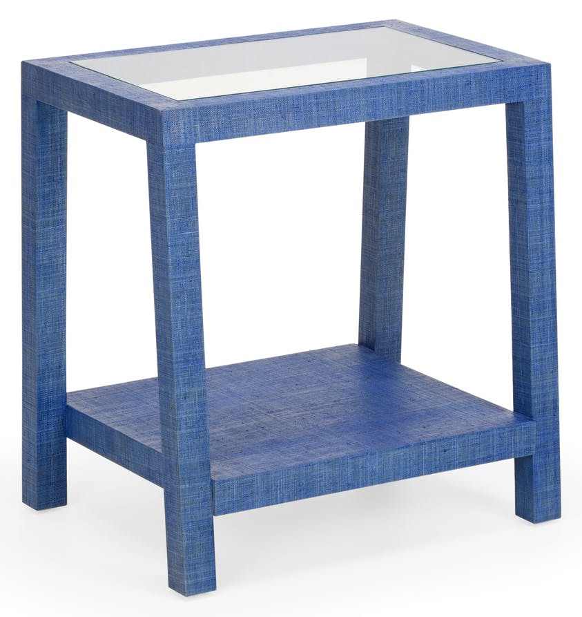 Wildwood Furniture 490521 Gaston Side Table Blue Wildwood Furniture 490521 Gaston Side Table Blue