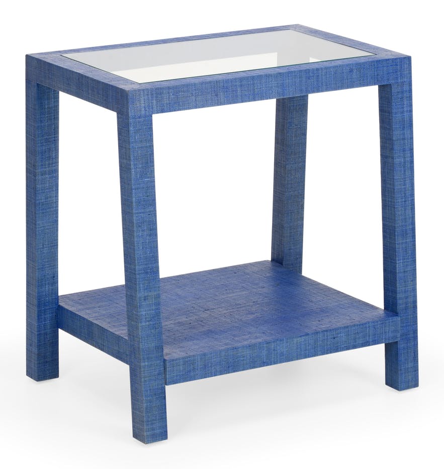 Wildwood Furniture 490521 Gaston Side Table Blue Wildwood Furniture 490521 Gaston Side Table Blue