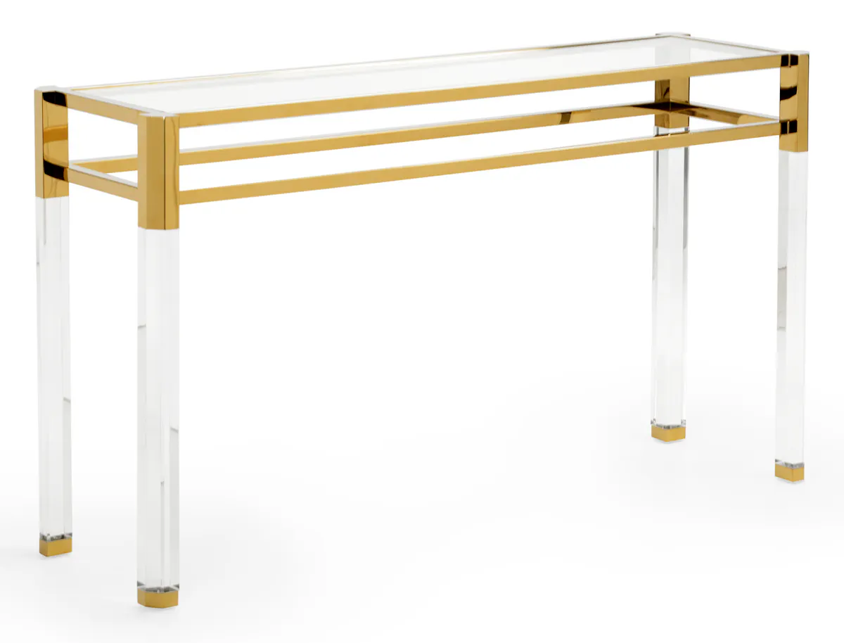 Wildwood Furniture 490536 Cranston Brass Console Wildwood Furniture 490536 Cranston Brass Console