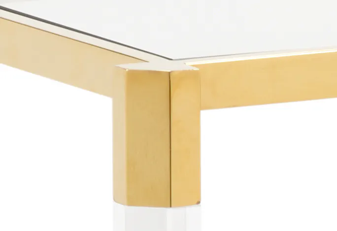 Wildwood Furniture 490545 Boulevardier Bar Cart Clear Gold Wildwood Furniture 490545 Boulevardier Bar Cart Clear Gold