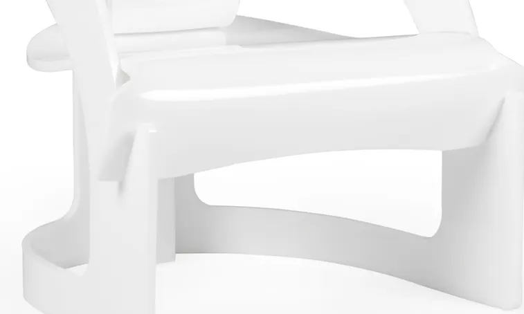 Wildwood Furniture 490586 Beverly Grove Acrylic Chair White Wildwood Furniture 490586 Beverly Grove Acrylic Chair White