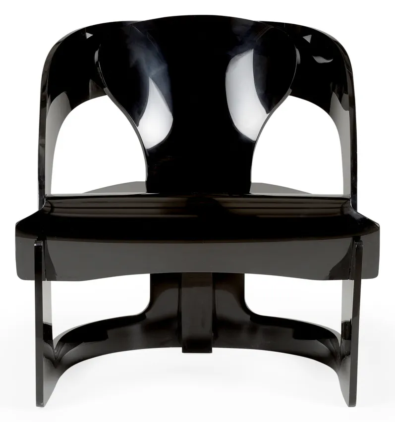 Wildwood Furniture 490587 Beverly Grove Acrylic Chair Black Wildwood Furniture 490587 Beverly Grove Acrylic Chair Black