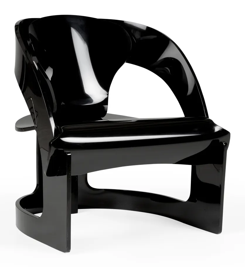 Wildwood Furniture 490587 Beverly Grove Acrylic Chair Black Wildwood Furniture 490587 Beverly Grove Acrylic Chair Black