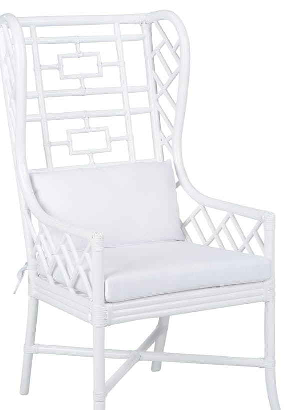 Wildwood Furniture 490656 Gwyneth Wing Chair Pure White Wildwood Furniture 490656 Gwyneth Wing Chair Pure White