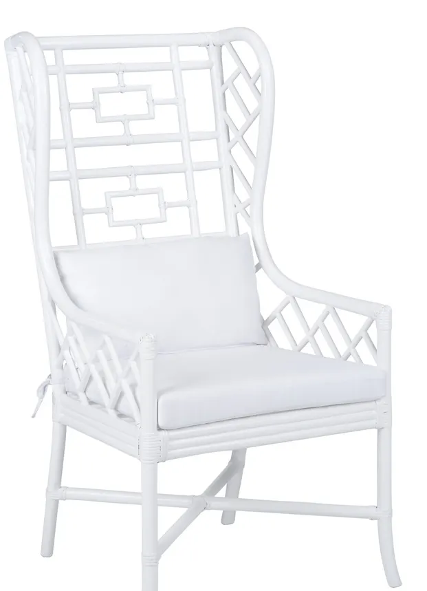 Wildwood Furniture 490656 Gwyneth Wing Chair Pure White Wildwood Furniture 490656 Gwyneth Wing Chair Pure White