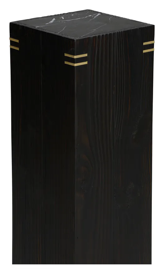 Wildwood Furniture 490800 Shou Sugi Ban Pedestal Tall Wildwood Furniture 490800 Shou Sugi Ban Pedestal Tall