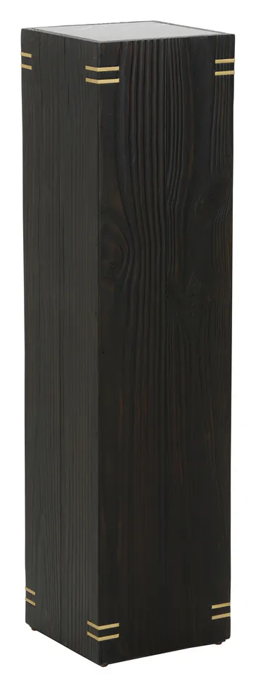 Wildwood Furniture 490800 Shou Sugi Ban Pedestal Tall Wildwood Furniture 490800 Shou Sugi Ban Pedestal Tall