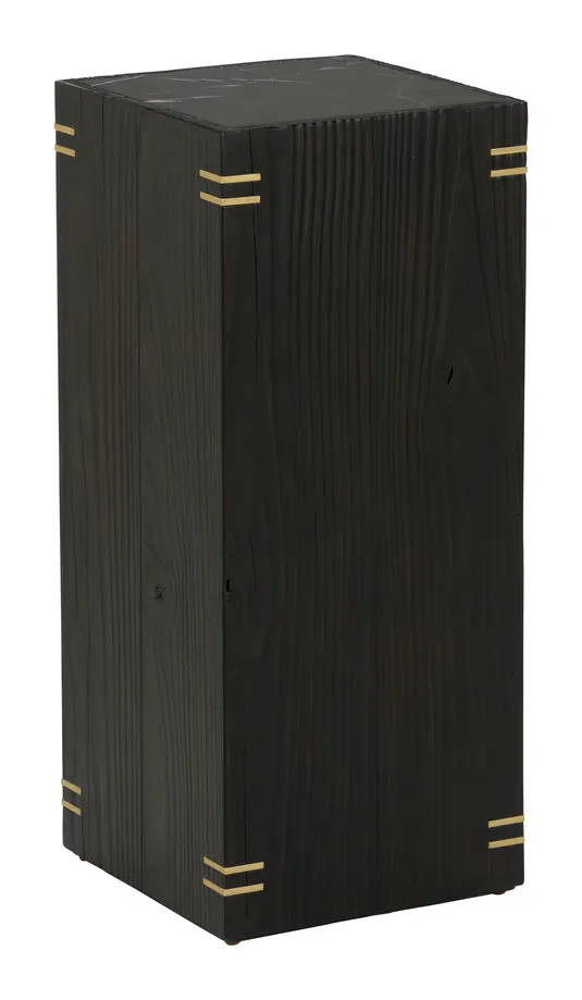 Wildwood Furniture 490801 Shou Sugi Ban Pedestal Medium Wildwood Furniture 490801 Shou Sugi Ban Pedestal Medium