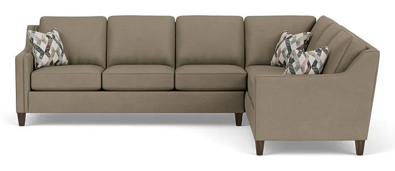 Flexsteel Furniture 5010-SECT Finley Fabric Sectional Flexsteel Furniture 5010-SECT Finley Fabric Sectional