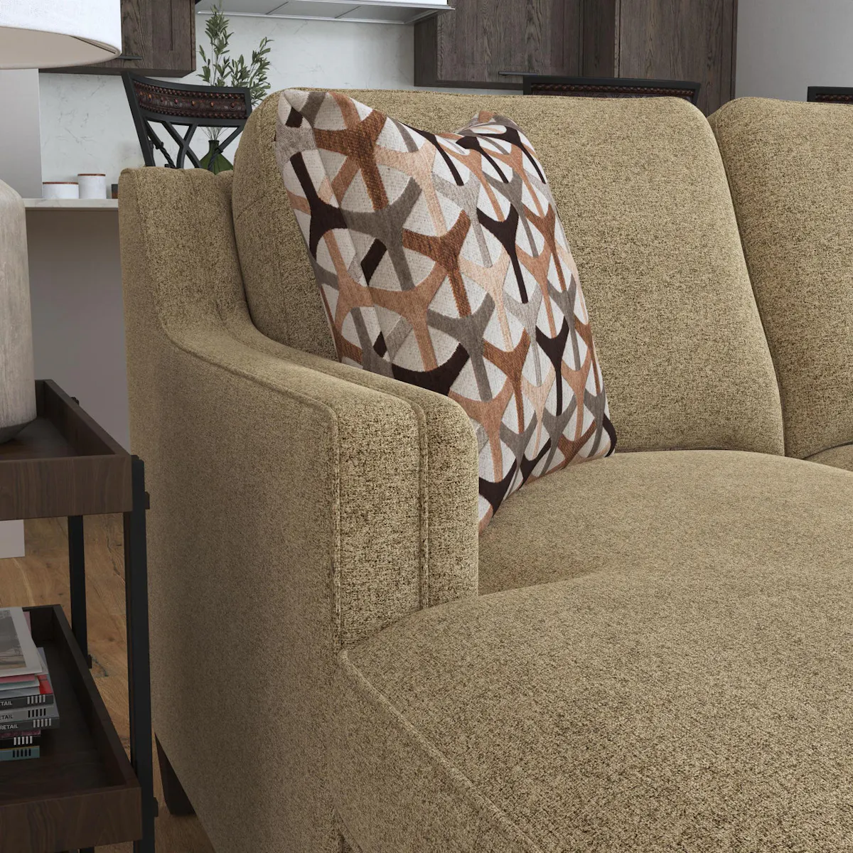 Flexsteel Furniture 5010-SECT Finley Fabric Sectional Flexsteel Furniture 5010-SECT Finley Fabric Sectional