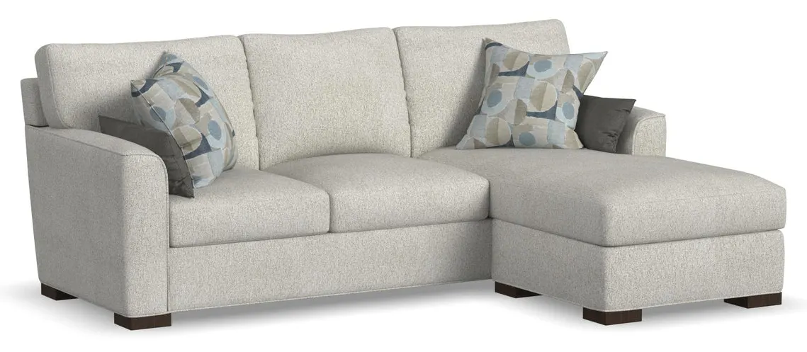 Flexsteel Furniture 5025-312 Jasper Fabric Reversible Chaise Sofa Flexsteel Furniture 5025-312 Jasper Fabric Reversible Chaise Sofa