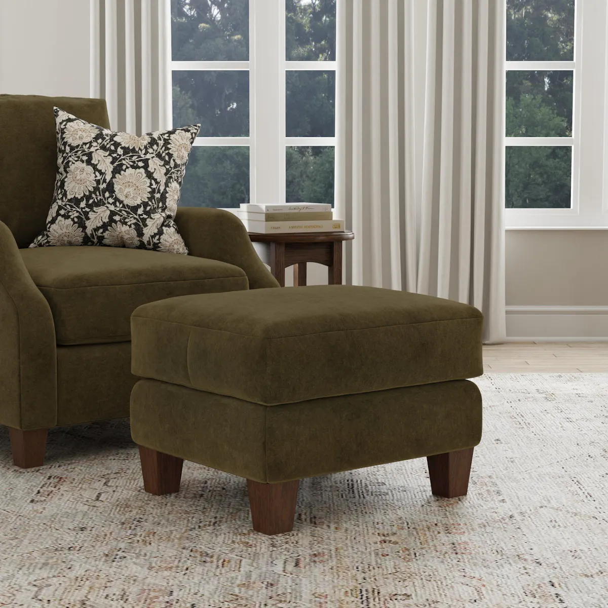 Flexsteel Furniture 7823-08 Gianna Fabric Ottoman Flexsteel Furniture 7823-08 Gianna Fabric Ottoman