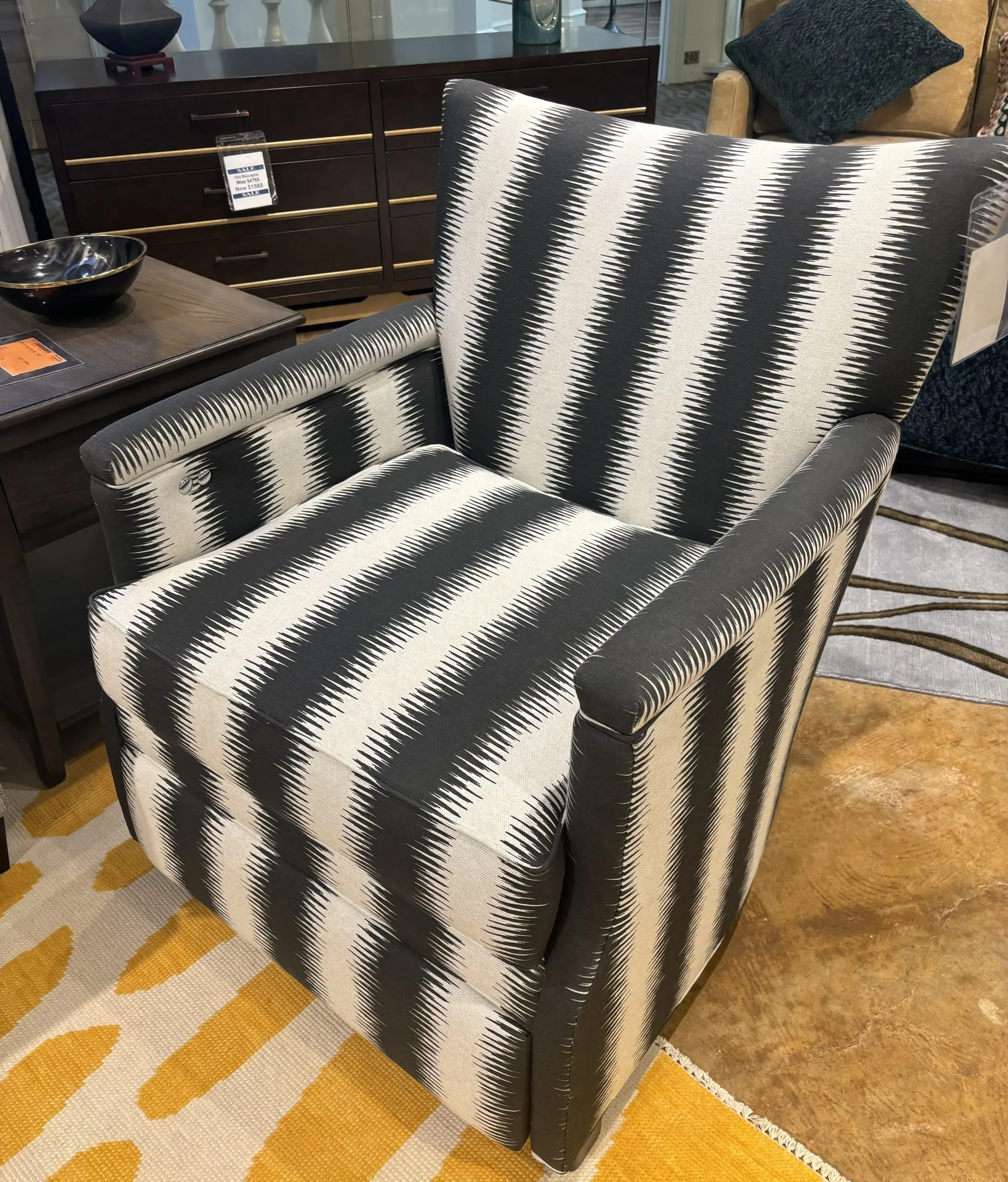 Parker Southern 1925FR Clevie Chair with Footrest