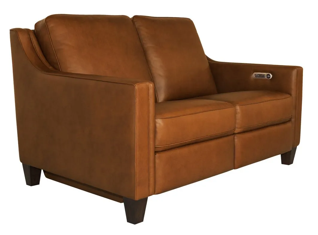 Flexsteel Furniture Q3010-600M-70572 Finley Leather Power Inclining Loveseat