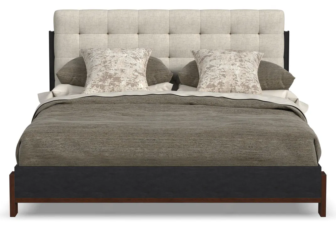 Flexsteel Furniture W1027-90Q Waterfall Queen Upholstered Bed Flexsteel Furniture W1027-90Q Waterfall Queen Upholstered Bed