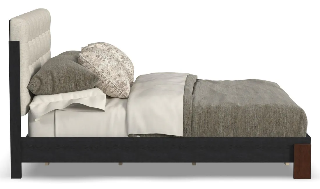 Flexsteel Furniture W1027-90Q Waterfall Queen Upholstered Bed Flexsteel Furniture W1027-90Q Waterfall Queen Upholstered Bed