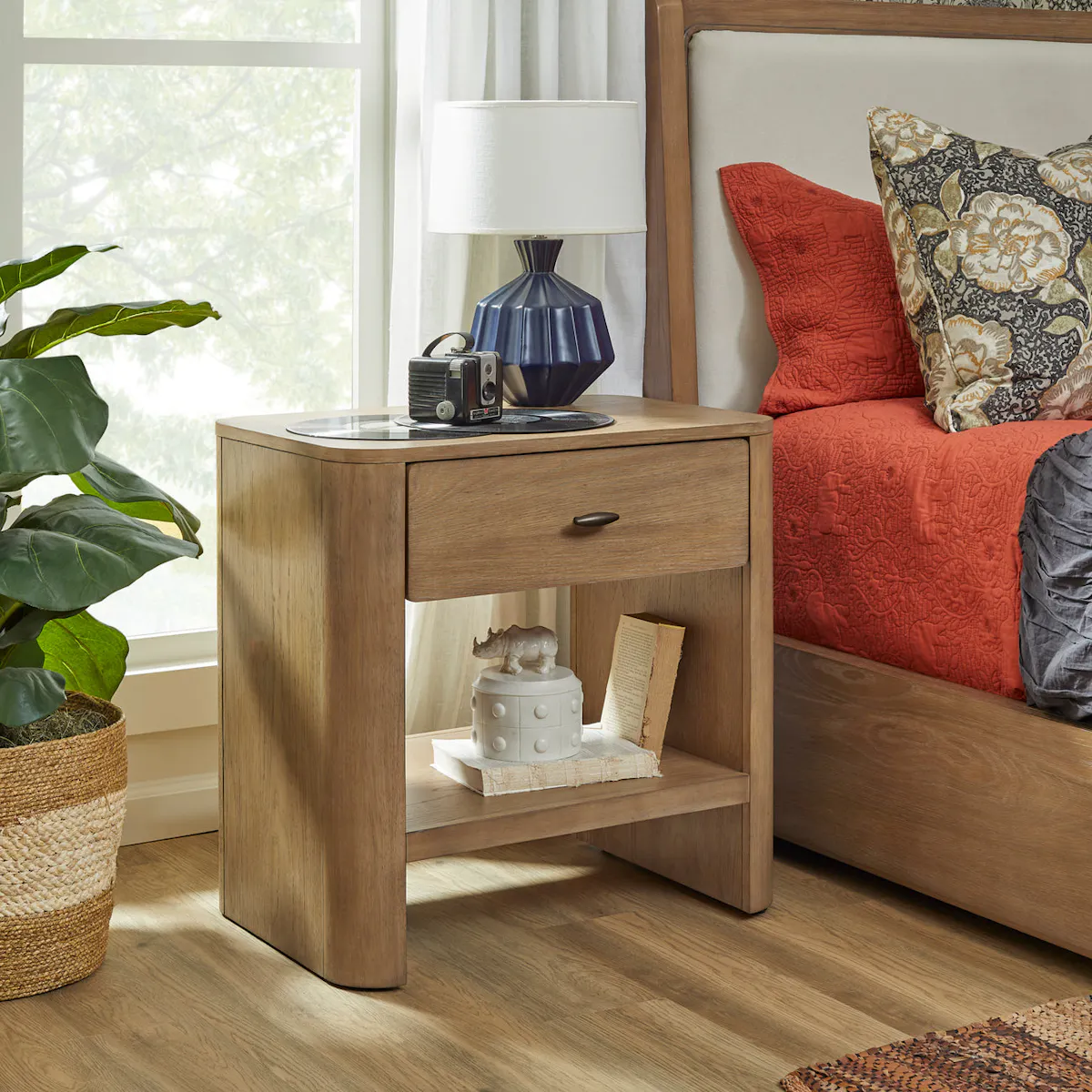 Flexsteel Furniture W1062-864 Normandy Open Nightstand Flexsteel Furniture W1062-864 Normandy Open Nightstand
