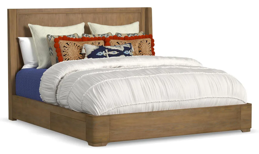 Flexsteel Furniture W1062-90KS Normandy King Panel Storage Bed Flexsteel Furniture W1062-90KS Normandy King Panel Storage Bed