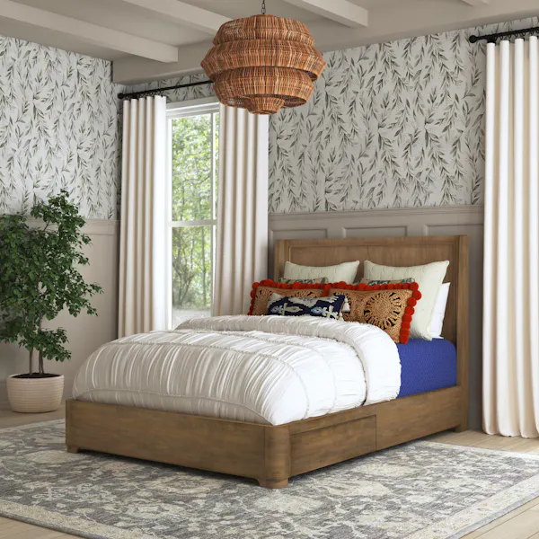 Flexsteel Furniture W1062-90QS Normandy Queen Panel Storage Bed Flexsteel Furniture W1062-90QS Normandy Queen Panel Storage Bed