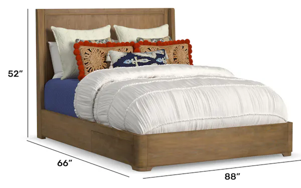 Flexsteel Furniture W1062-90QS Normandy Queen Panel Storage Bed Flexsteel Furniture W1062-90QS Normandy Queen Panel Storage Bed