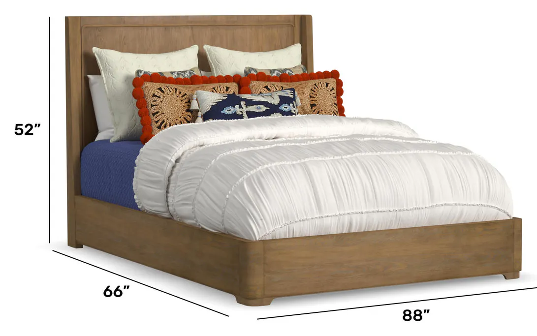 Flexsteel Furniture W1062-90Q Normandy Queen Panel Bed Flexsteel Furniture W1062-90Q Normandy Queen Panel Bed