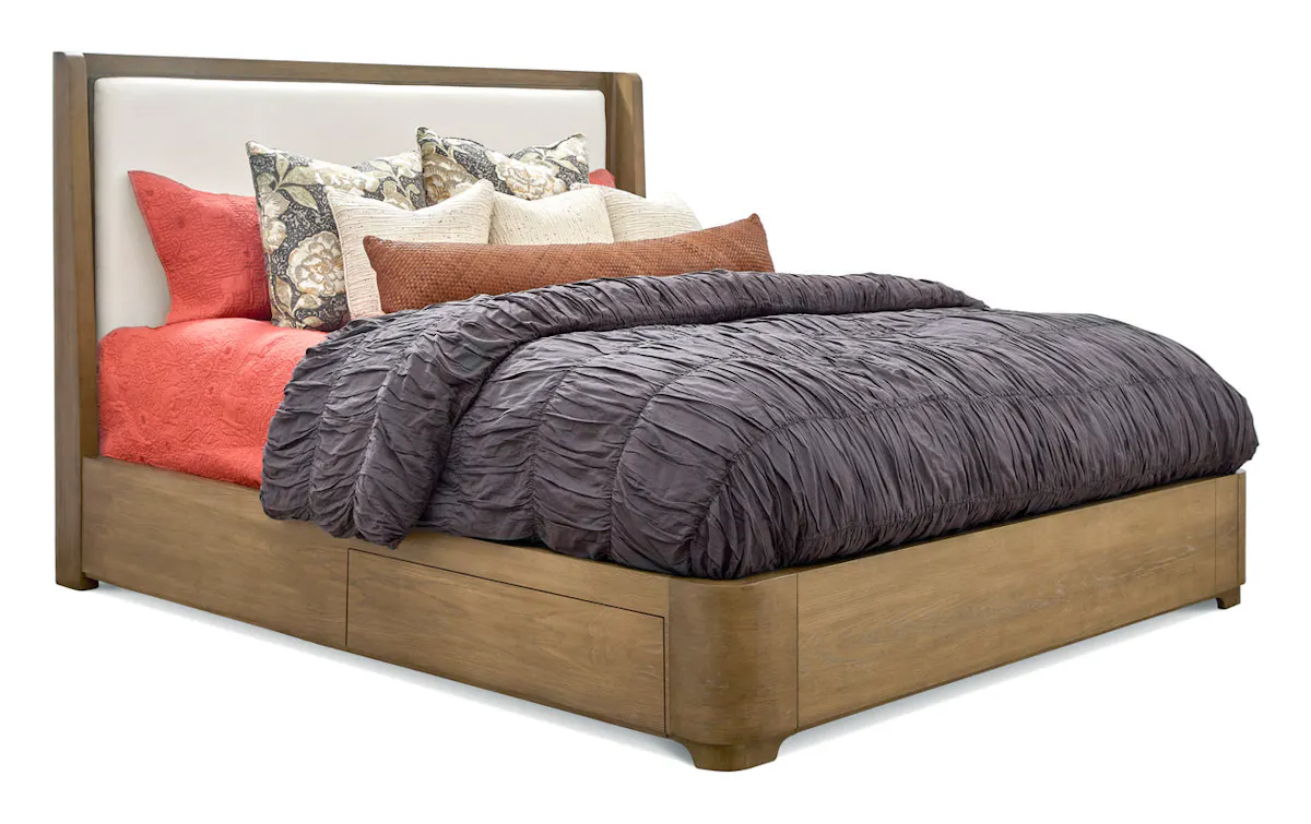 Flexsteel Furniture W1062-91KS Normandy King Upholstered Storage Bed Flexsteel Furniture W1062-91KS Normandy King Upholstered Storage Bed