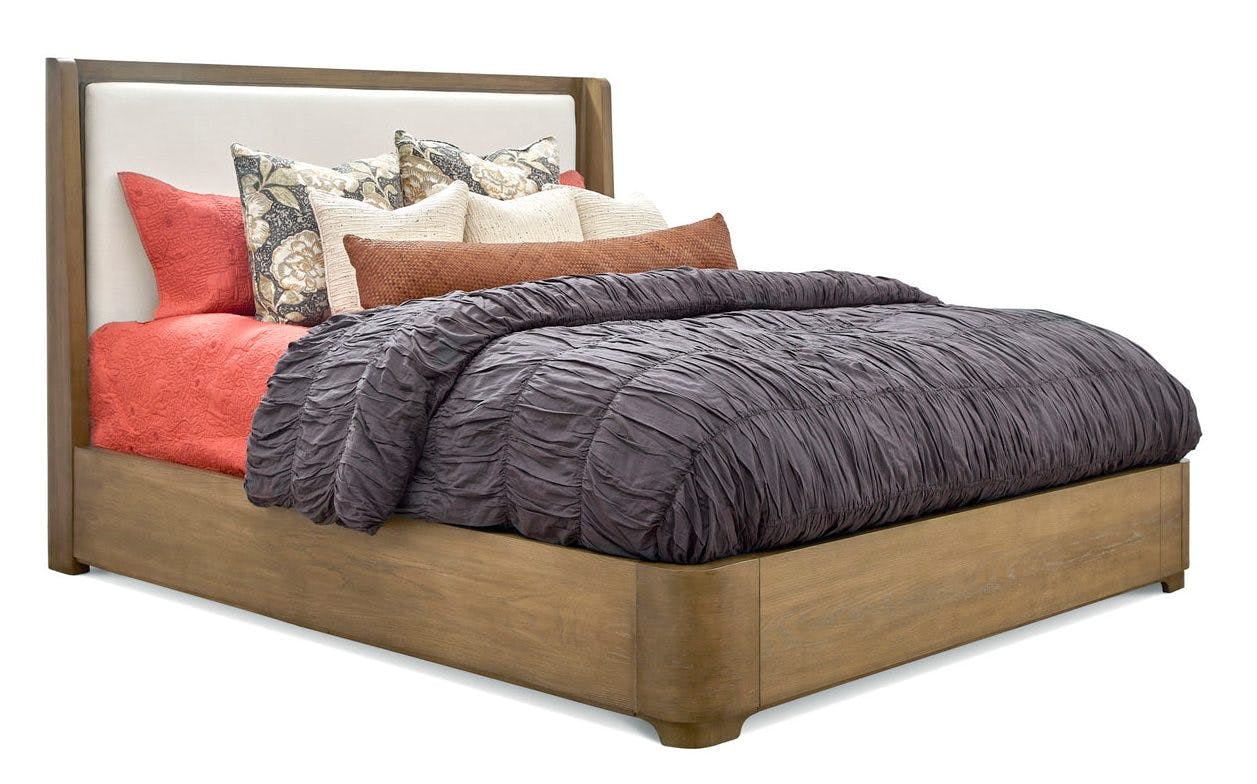 Flexsteel Furniture W1062-91K Normandy King Upholstered Bed