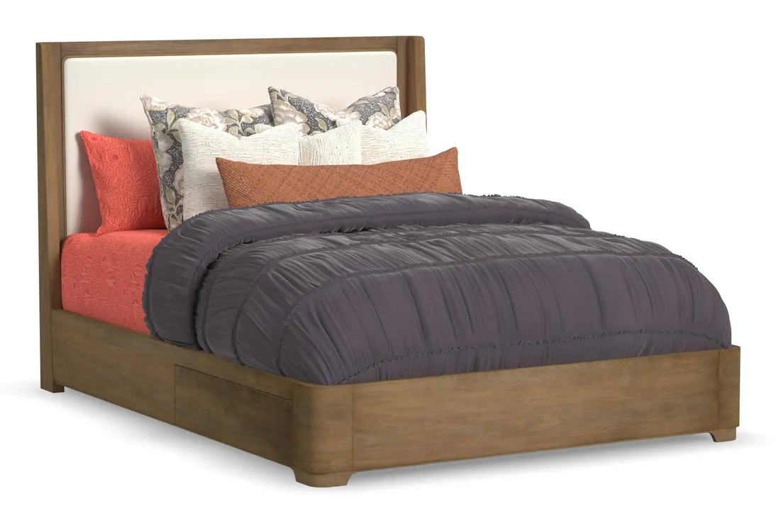 Flexsteel Furniture W1062-91QS Normandy Queen Upholstered Storage Bed Flexsteel Furniture W1062-91QS Normandy Queen Upholstered Storage Bed