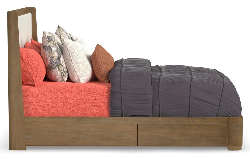 Flexsteel Furniture W1062-91QS Normandy Queen Upholstered Storage Bed Flexsteel Furniture W1062-91QS Normandy Queen Upholstered Storage Bed