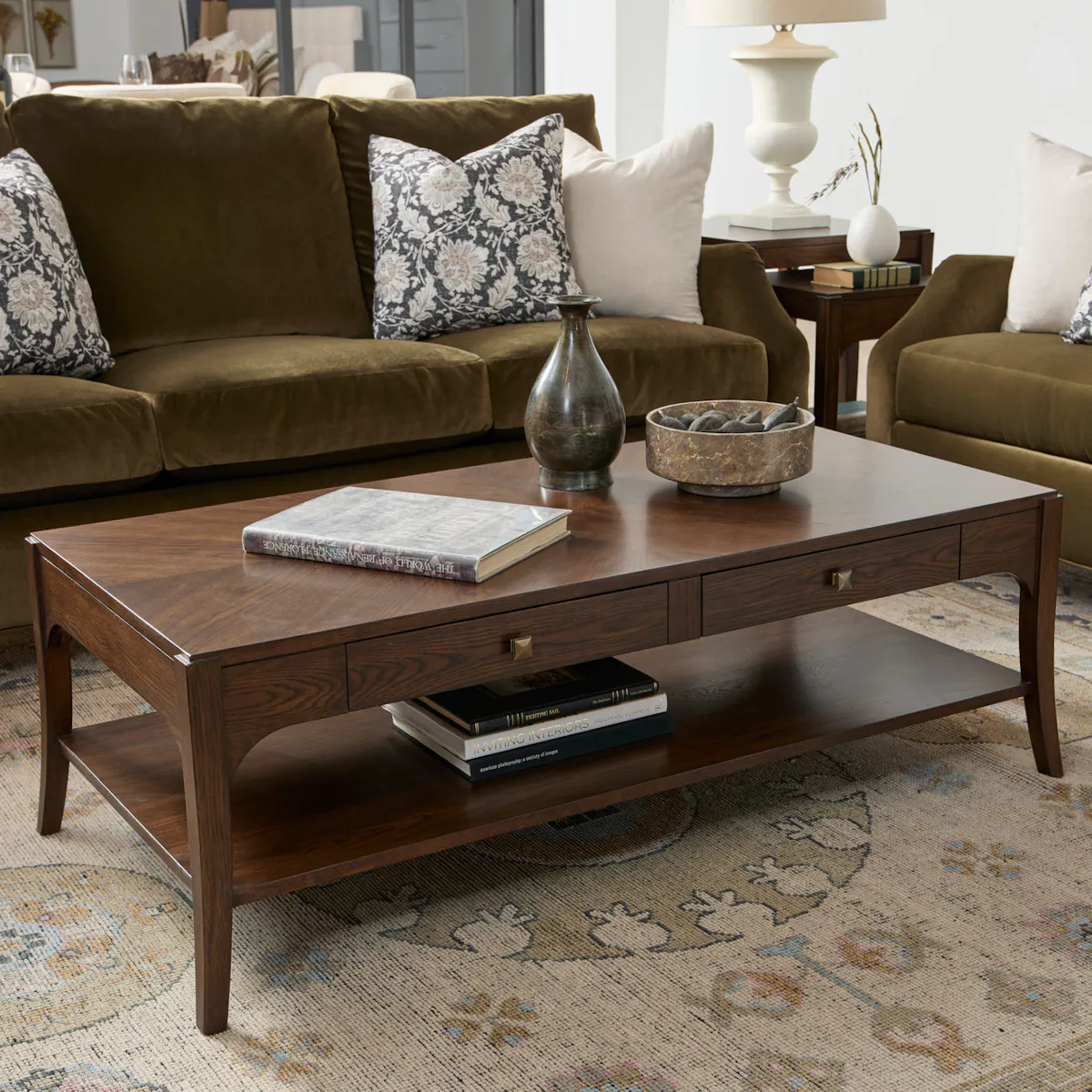 Flexsteel Furniture W1076-031 Sylvie Rectangular Coffee Table Flexsteel Furniture W1076-031 Sylvie Rectangular Coffee Table