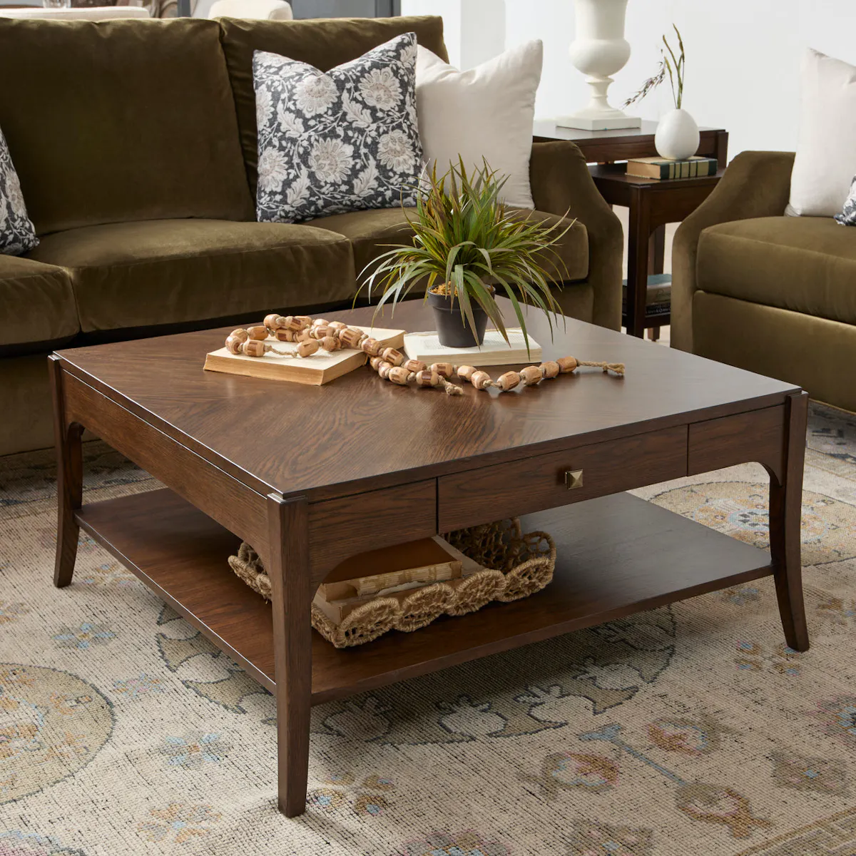 Flexsteel Furniture W1076-032 Sylvie Square Coffee Table Flexsteel Furniture W1076-032 Sylvie Square Coffee Table