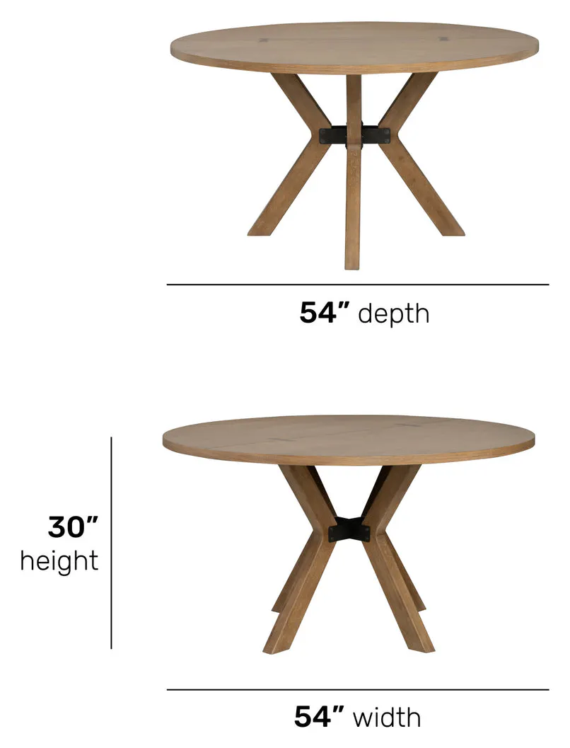 Flexsteel Furniture W1077-834 Millwork Round Dining Table Flexsteel Furniture W1077-834 Millwork Round Dining Table