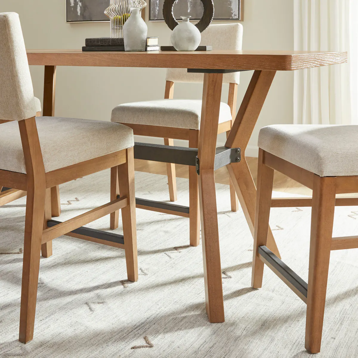 Flexsteel Furniture W1077-835 Millwork Friendship Table Flexsteel Furniture W1077-835 Millwork Friendship Table