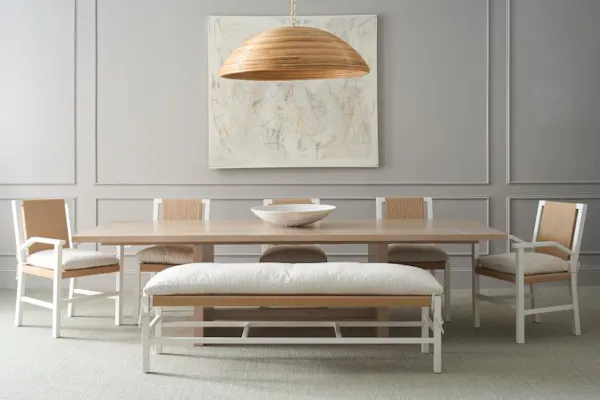 Hickory Chair HC1312-30 Aix-En-Provence Bench Hickory Chair HC1312-30 Aix-En-Provence Bench