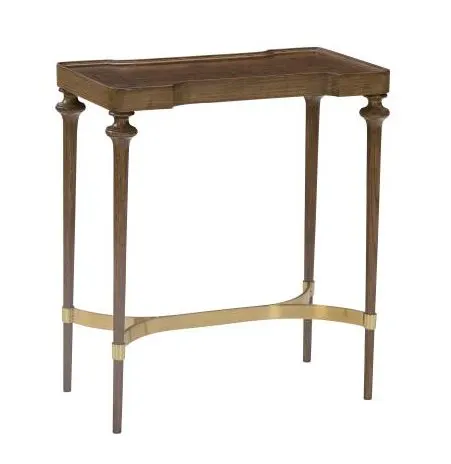 Hickory Chair HCP289-STK Cooper Burl Side Table
